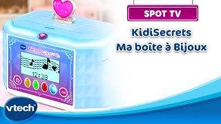 KidiSecrets Ma boite à bijoux  Boîte à bijoux pour garder ses trésors 4  10 ans  VTech [upl. by Aissatan]