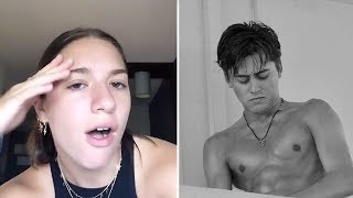 Mackenzie REACTS To Shirtless Photos Of Her Boyfriend quotOH MY GODquot [upl. by Siocnarf]