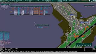 Manchester Ground Euroscope Vatsim Air Traffic Control [upl. by Schultz]