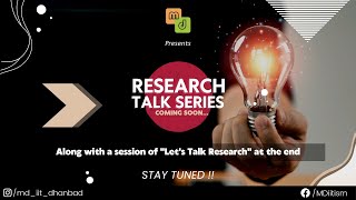 Teaser  Research Talk Series Mailer Daemon  IITISM Dhanbad [upl. by Stichter]