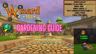 Wizard101 Gardening Guide [upl. by Inuat]