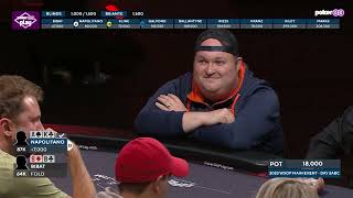 WSOP 2023 Main EvenT Day 2ABC Part 3 [upl. by Legra]