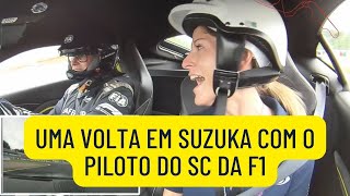 F1 Uma voltinha em Suzuka com o piloto do Safety Car [upl. by Ermengarde]