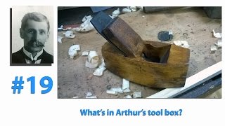 Antique Wooden Compass Plane  Arthurs Tool Box [upl. by Aihc524]