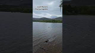 Loch Morlich in the Cairngorm Mountains Scotland [upl. by Calder]