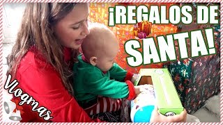 🎄 ¡ABRIENDO los REGALOS de SANTA  🎁 ❄️ VLOGMAS ❄️  Familia Carameluchi [upl. by Damalus]