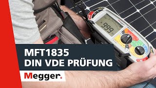 Prüfen elektrischer Geräte Messen des Schutzleiterwiderstandes4 nach DIN VDE 07010702 [upl. by Raquela]