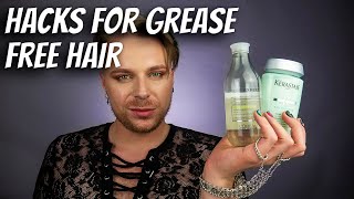 BEST SHAMPOO FOR OILY HAIR  Hair Care Tips For Oily Hair At Home  Hack For Greasy Hair [upl. by Lleihsad]