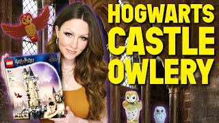 LEGO® Harry Potter The Goblet of Fire Set 76430 Hogwarts Castle Owlery 2024 Review  Speed Build [upl. by Sumahs268]