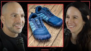 What are the best shoes that promote foot health  Peter Attia and Courtney Conley [upl. by Ytinirt]