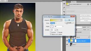 Tutoriel Photoshop CS5  Créer un arrièreplan  video2braincom [upl. by Gonagle]