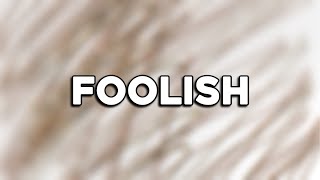 Ashanti  Foolish Lyrics [upl. by Farlie]