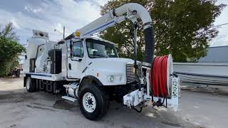 2009 Freightliner M2 106 Vaccon VACUUMJETTER COMBO TRUCK [upl. by Agee745]