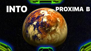 Falling Into PROXIMA B  Closest Exoplanet POV Simulation [upl. by Schilling]