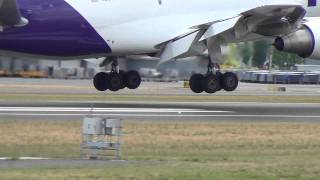 FedEx N359FE MD1010F Landing Portland Airport PDX [upl. by Trubow]