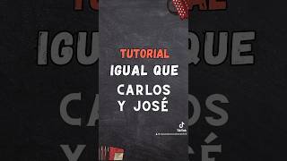 Tutorial de flor de Capomo con el 99 las mismas pisadas que grabaron Carlos y José [upl. by Diana]