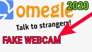 How to use simulated webcam on Omegle 2020 STEP BY STEP [upl. by Arykat]