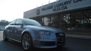 2008 Audi RS4 in review  Village Luxury Cars Toronto [upl. by Thia]