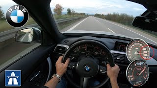 BMW 320d GT F34 190HP TOP SPEED ON GERMAN AUTOBAHN NO LIMIT [upl. by Gniw639]