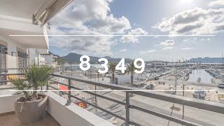 For Sale Seafront Duplex Apartment in Puerto Pollensa Mallorca [upl. by Schoof]