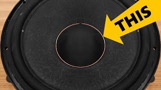 Dead Simple Trick to get More Bass from a Woofer  Subwoofer [upl. by Anida]