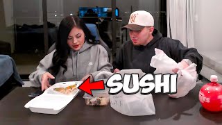 WILLITO Tries Sushi For The FIRST Time w WENDY [upl. by Hance244]