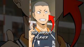 TANAKA IS AN IMPACT PLAYER  anime facts shorts [upl. by Laerdna229]