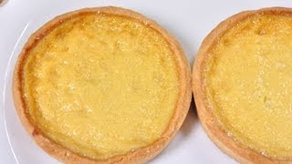 ทาร์ตคัสตาร์ด Custard Tart Flan Parisien [upl. by Alomeda]