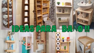 Ideas 40 de Madera para el Baño que están extremadamente BienWoodworking¡ ⏺️ [upl. by Annaiv]