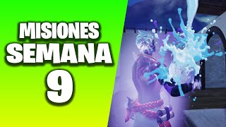 como COMPLETAR TODAS LAS MISIONES de la quotSEMANA 9quot de FORTNITE  CAPITULO 5 TEMPORADA 1 [upl. by Maurits]