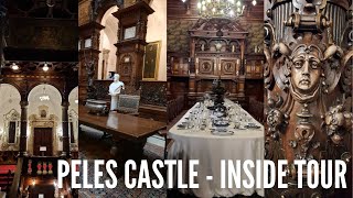 Exclusive tour of Peles Castle an inside view  Romania [upl. by Iggam]