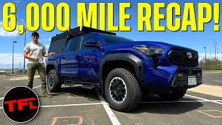 2024 Toyota Tacoma Heres a Recap and What We Think After Owning It For 6000 Miles [upl. by Rehtaef]