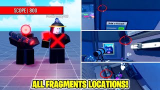 UPDATED ALL FRAGMENTS LOCATIONS in SUPER BOX SIEGE DEFENSE  FRAGMENTS BADGE ROBLOX [upl. by Schnabel]