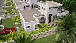 Maisonette Exterior  Part 1  Paazuri Residence Plan in MalindiKenya [upl. by Anez]