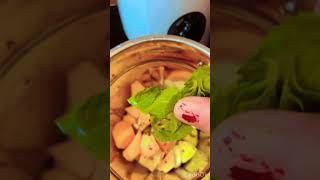 Mixed fruits smoothie😋viral healthylifestyle healthydrink subscribetomych song [upl. by Romina]