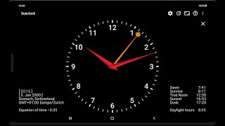 Sunclock annual rhythm and equation of time [upl. by Anabelle374]