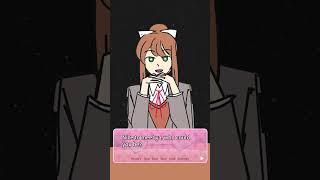 CHOICE MEME【DDLC】ddlc edit animationmeme ddlcmonika art [upl. by Roberto]