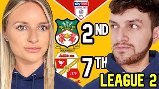 LEAGUE 2 PREDICTIONS 2324 WITH MY SISTER [upl. by Giarc]