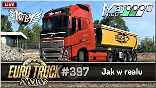 LIVE  Euro Truck Simulator 2  397 quotJak w realuquot [upl. by Gennifer877]