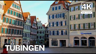 Walking in Tübingen Germany Picturesque and Beautiful German town 4K  Part 2 [upl. by Leahsim]