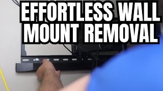 How to Remove an ONN TV Wall Mount Plate EASIEST WAY [upl. by Zaller125]