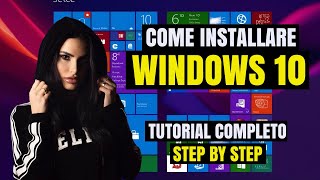 Come installare Windows 10  Download Windows 10 ISO chiavetta USB con Media Creation Tool [upl. by Airdnekal311]