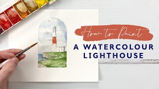 How to Paint a Boat on the Water  Watercolour Landscape [upl. by Mackey683]