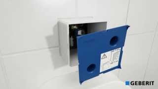 Geberit Urinal Flush Typ 50  Installation [upl. by Eliason]