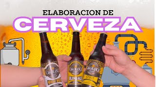 ELABORACIÓN DE CERVEZA ARTESANAL  COMIDA SINCERA [upl. by Maddis367]