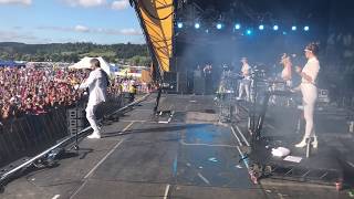 Tom Bailey sings Hold Me Now live at Rewind  August 2018 [upl. by Sanfo]