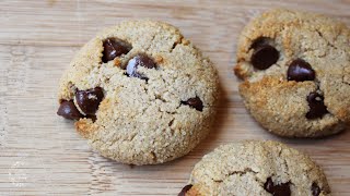 Almond Flour Chocolate Chip Cookies Recipe [upl. by Aryt]