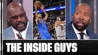 Inside the NBA Reacts To Chets Big Night In OKC Thunders DOMINANT Win Over Denver  NBA on TNT [upl. by Irret]