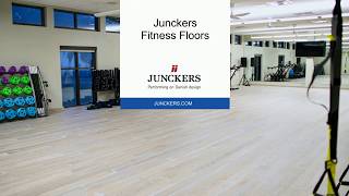 Junckers Fitness Floors  Solid hardwood sports flooring [upl. by Niret]