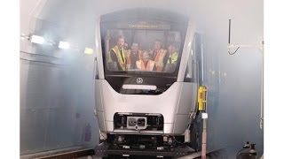 Nouvelles rames du Métro Azur  New Montreal Metro Azur trains [upl. by Nawram]